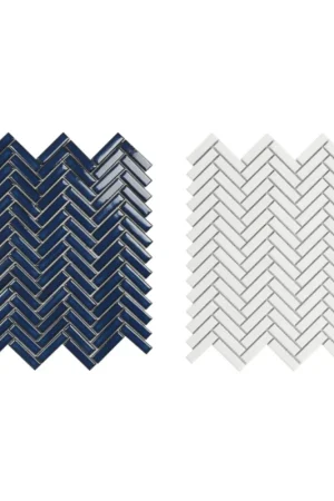 Aanbieding Intermatex Tech Mozaiek Wandtegel Chevron 27,7x28,3cm